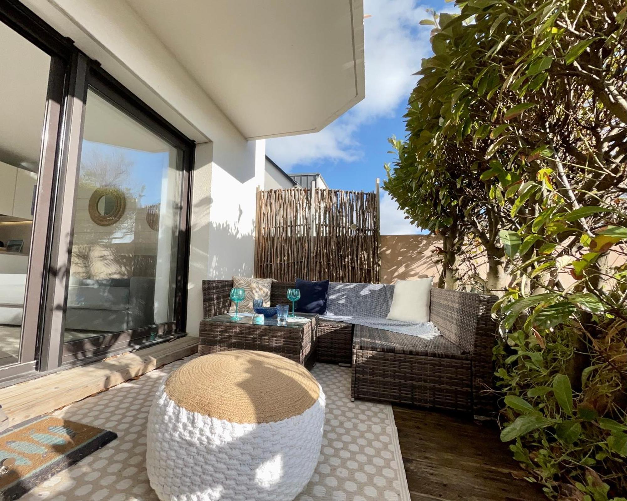 Le Nid Douillet, Studio Avec Terrasse Et Parking A 400M Des Plages Larmor-Plage Exterior foto